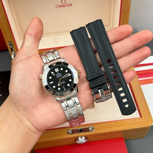 Omega Seamaster Diver 300M 210.20.42.20.01.001 42mm Black Dial - VIP Version
