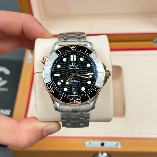 Omega Seamaster Diver 300M 210.20.42.20.01.001 42mm Black Dial - VIP Version