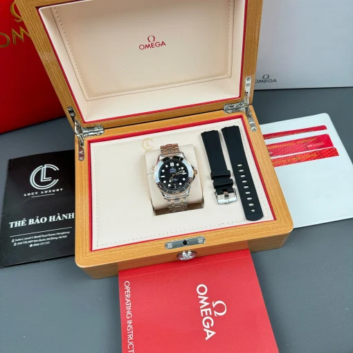 Omega Seamaster Diver 300M 210.20.42.20.01.001 42mm Black Dial - VIP Version