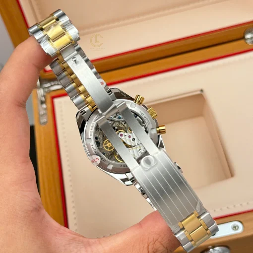 Omega Speedmaster Moonwatch Professional 310.20.42.50.02.001 42mm White Dial Demi Yellow Gold - VIP Version