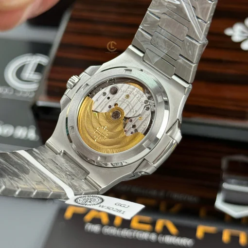 Patek Philippe Nautilus 5711/1A 40mm Demi Baugette Blue Full Moissanite HongKong – VIP Version - Experience perfection — at a surprisingly affordable cost, just for you