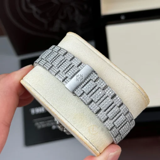 Patek Philippe Nautilus 5711 40mm Up Full 3000pcs Moissanite Pave - VIP Version