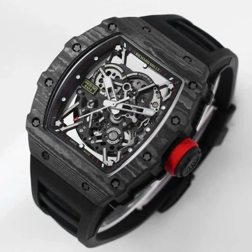 Richard Mille RM35-02 Rafael Nadal NTPT Carbon Full Black 44mm - VIP Version