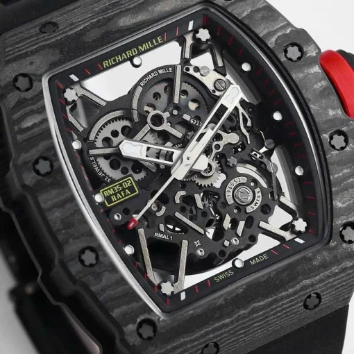Richard Mille RM35-02 Rafael Nadal NTPT Carbon Full Black 44mm - VIP Version