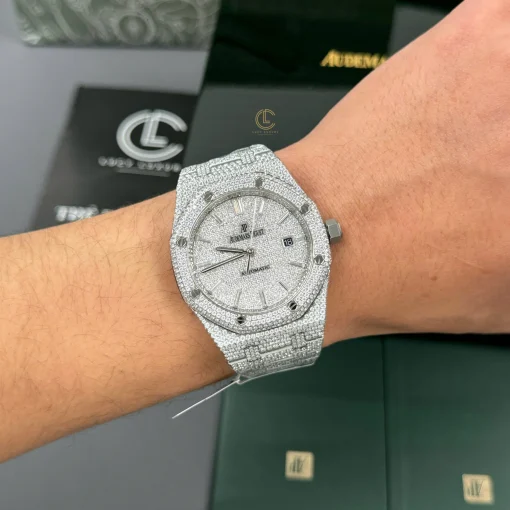 Royal Oak 15400ST Full Moissanite 41mm – VIP Version - Experience perfection — at a surprisingly affordable cost, just for you