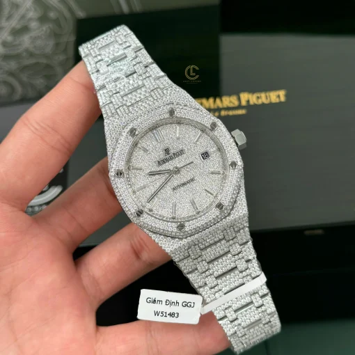 Royal Oak 15400ST Full Moissanite 41mm – VIP Version - Experience perfection — at a surprisingly affordable cost, just for you