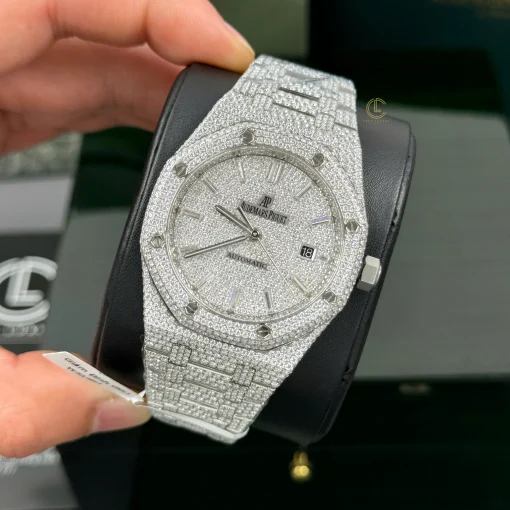 Royal Oak 15400ST Full Moissanite 41mm – VIP Version - Experience perfection — at a surprisingly affordable cost, just for you