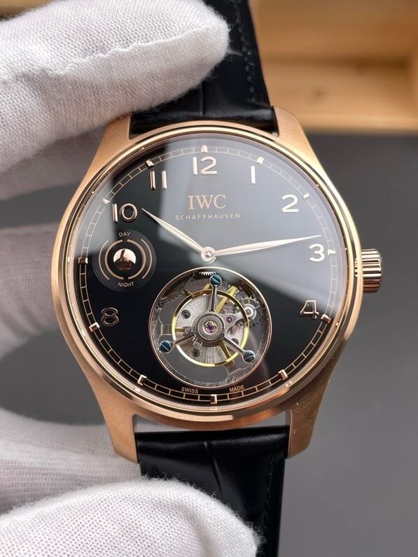 IWC 42mm Tourbillon movement Sapphire glass 4 years warranty Brand box with documentation Express shipping - 图片 8