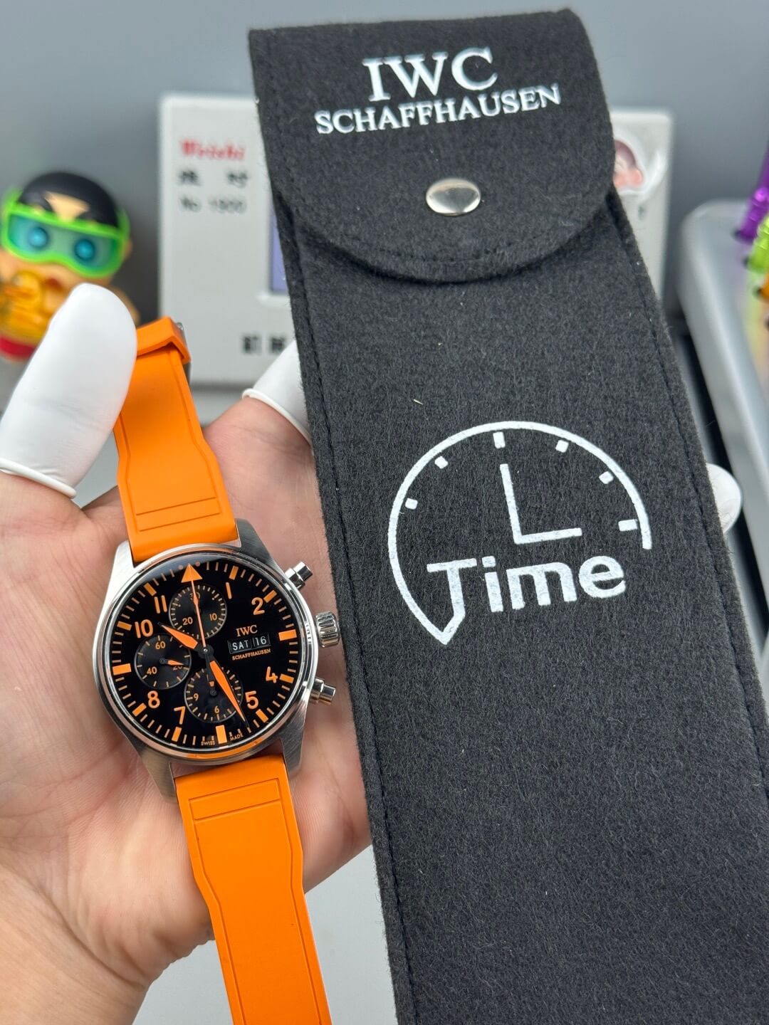 IWC For man Size: 41mm 7750 movement Sapphire glass 4 years warranty Brand box with documentation Express shipping - 图片 10