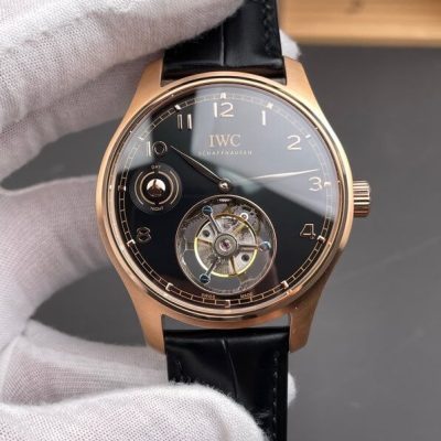 IWC 42mm Tourbillon movement Sapphire glass 4 years warranty Brand box with documentation Express shipping