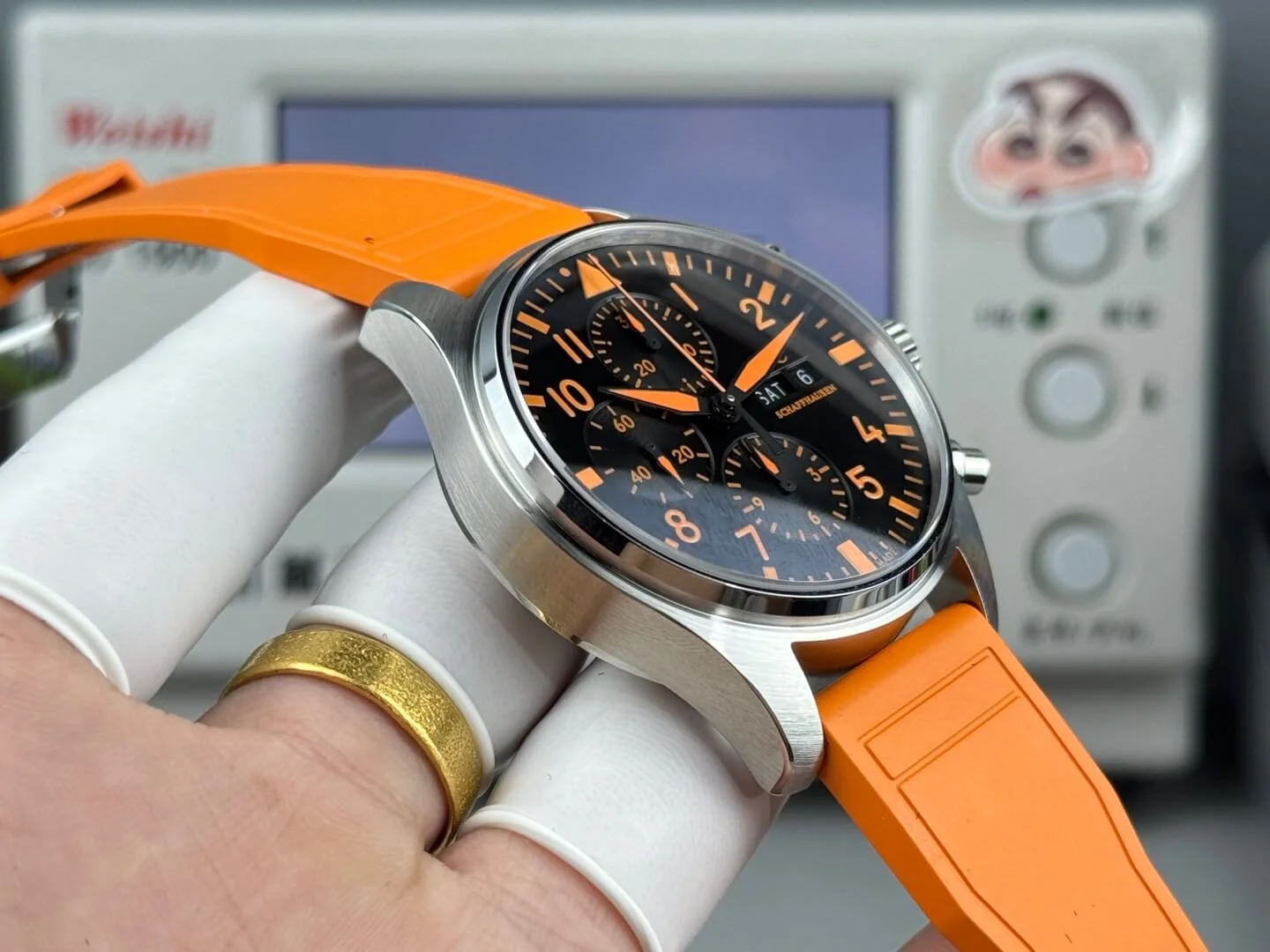 IWC For man Size: 41mm 7750 movement Sapphire glass 4 years warranty Brand box with documentation Express shipping - 图片 6