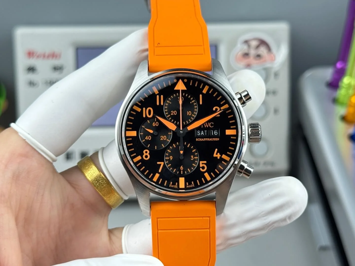 IWC For man Size: 41mm 7750 movement Sapphire glass 4 years warranty Brand box with documentation Express shipping
