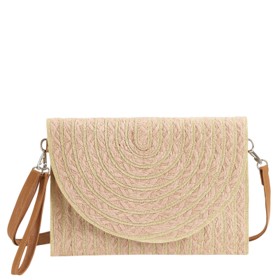 Woven Shoulder Bag for Women – Handmade Crochet Crossbody Purse with Knitted Texture & Casual Style