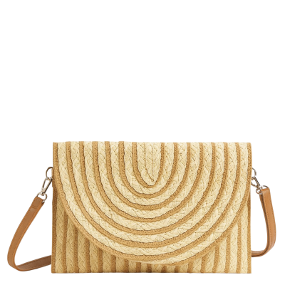 Women's Handmade Woven Shoulder Bag – Artisan Crochet Crossbody Purse with Bohemian Summer Vibe