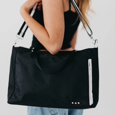 Women's Minimalist Tote Handbag – Large Casual Shoulder Bag with Clean Design & Lightweight Feel for Travel