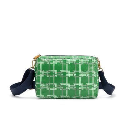 Women's Printed Tote Shoulder Bag – Modern Color-Blocked Handbag with Geometric Pattern & Trendy Silhouette