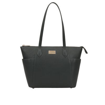 Oversized Commuter Tote for Women – Fits Laptop & Tablet, Vegan Leather Satchel with Detachable Long Strap